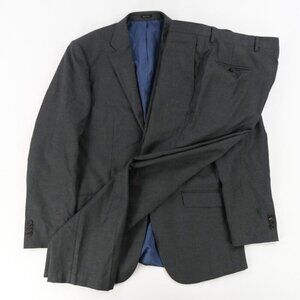 Joseph Abboud Suit 2 Pcs Men 40L Pants 36x30.5 Italy Wool Gray 2 Button Custom